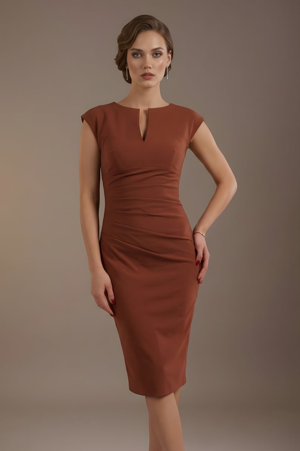 Lydia Sleeveless Pencil Dress