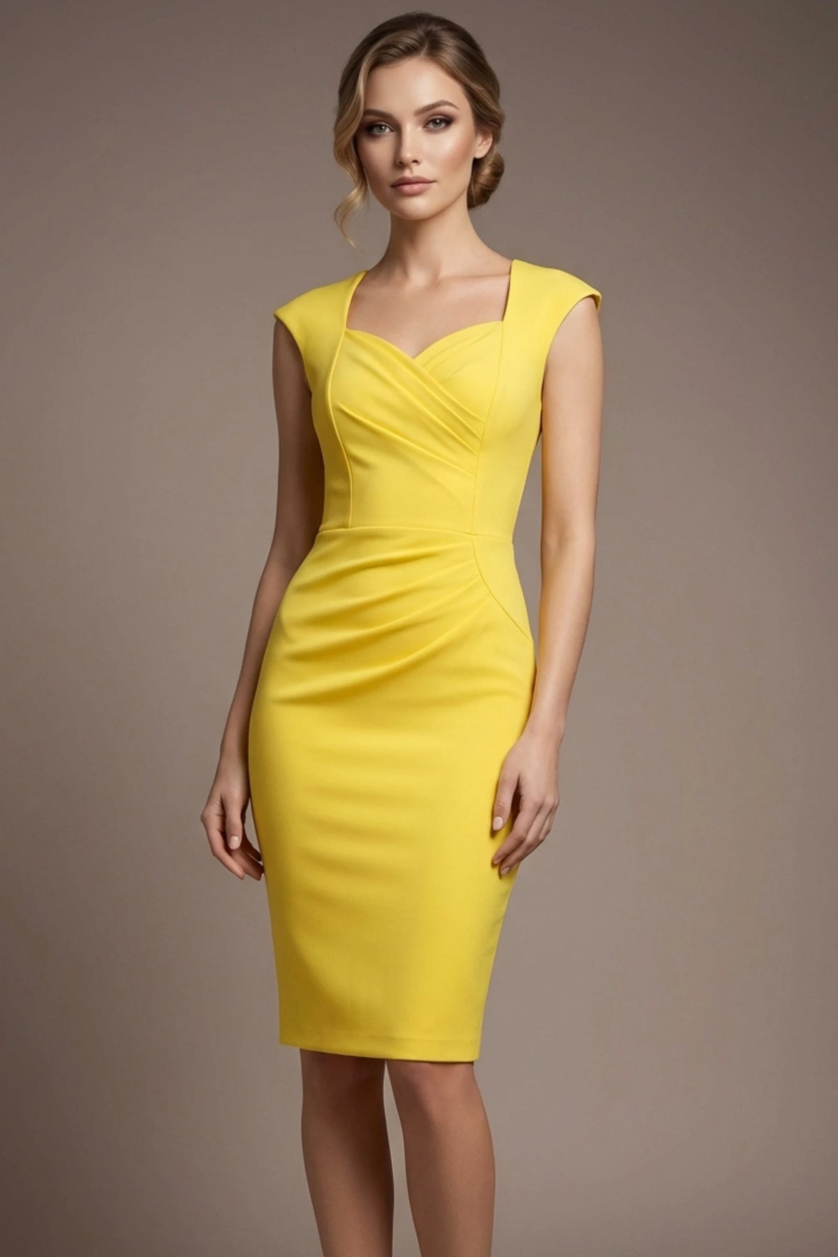 Vivian Sleeveless Pencil Dress