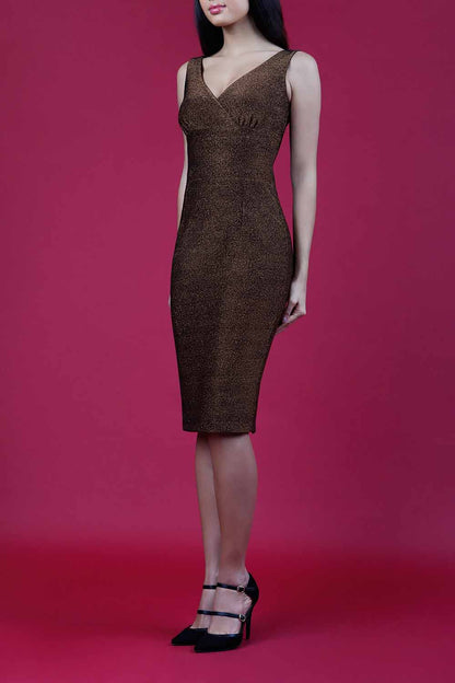 Mika Metallic Dress