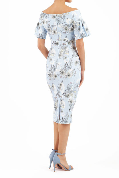Mustique Botanical Print Dress