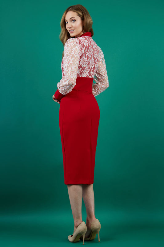 Scarlet red