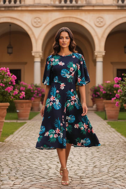 Tropical Floral Print