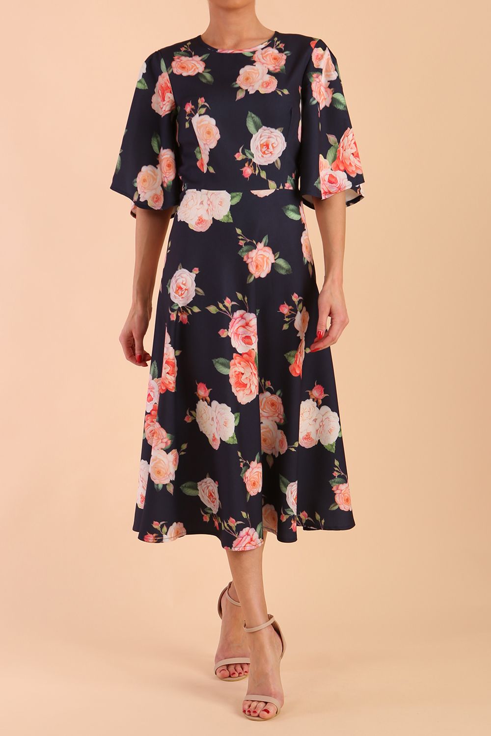 Rose Garden Navy