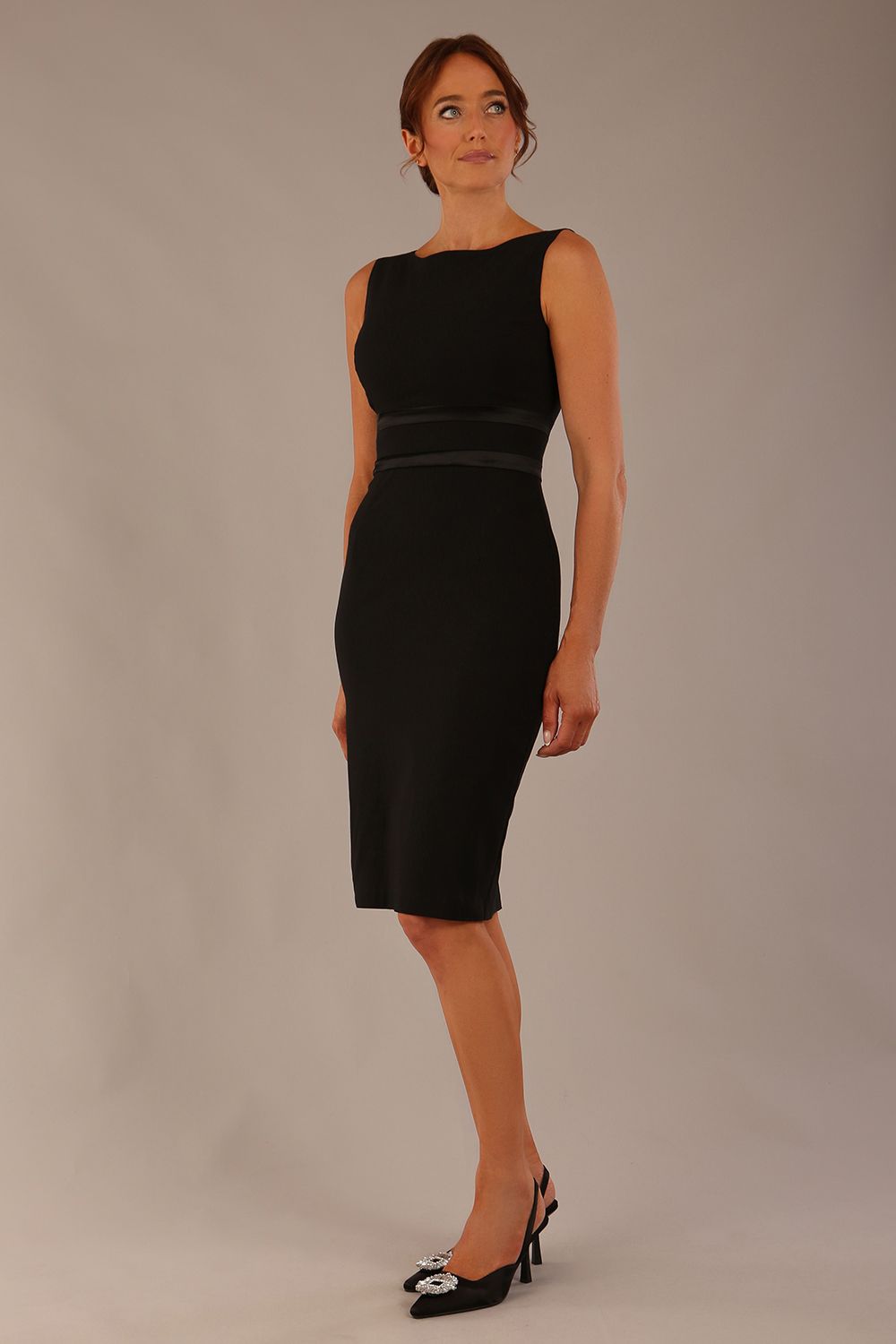 (Black - Black Satin)