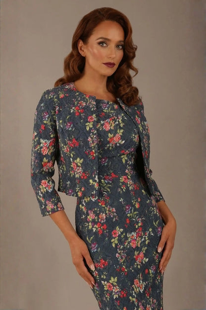 Navy Floral