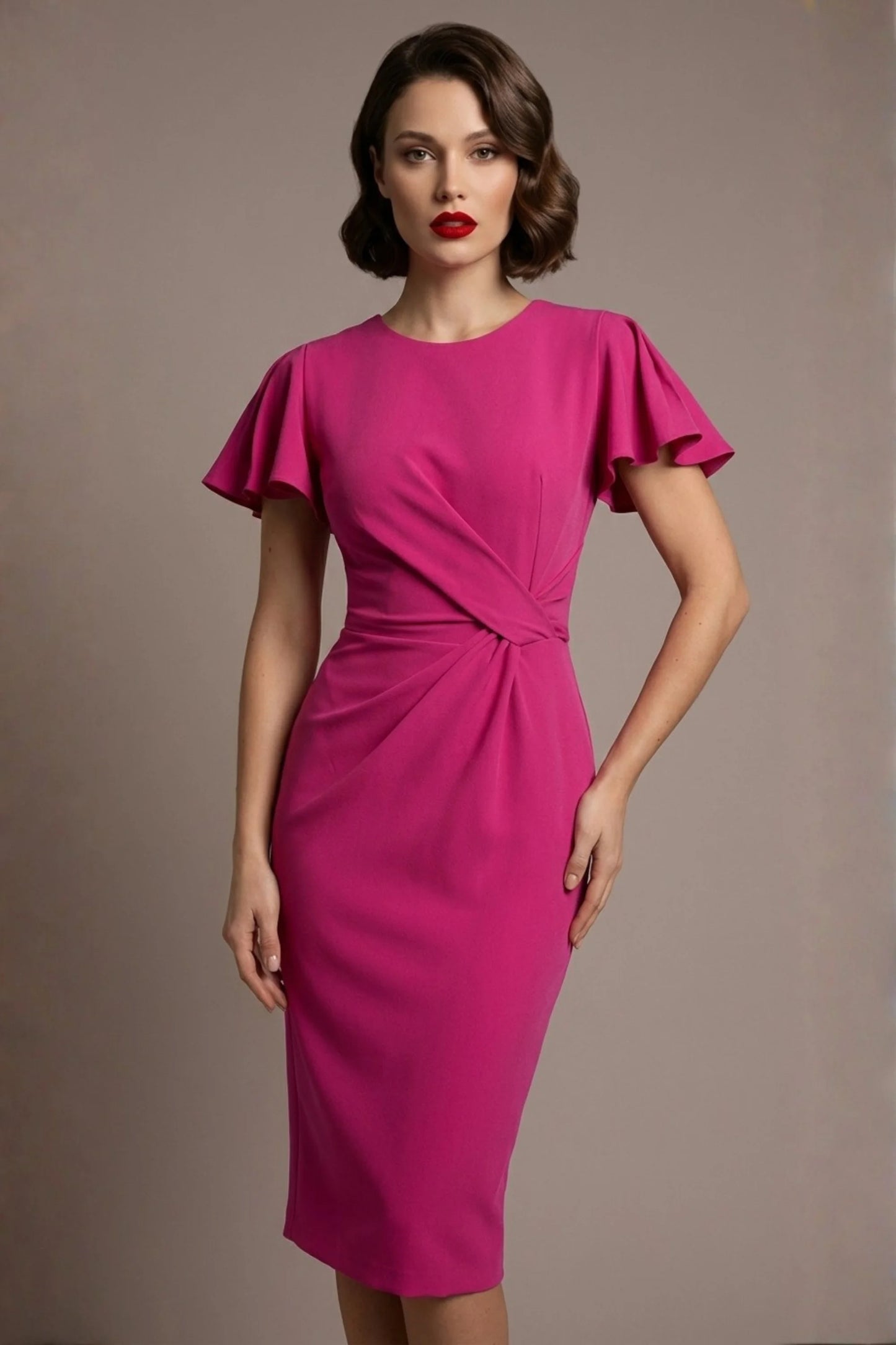 Finley Midi Pencil Dress