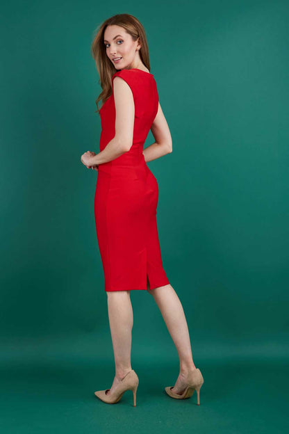 Vivian Sleeveless Pencil Dress